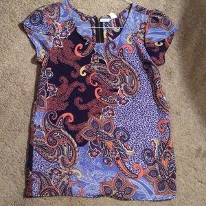 Japna short sleeve blouse